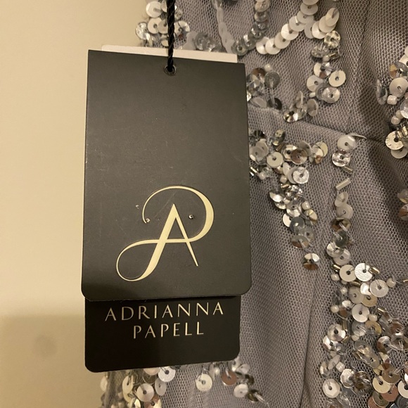 Adrianna Papell sequin beaded gown. Size 2. NWT - Picture 2 of 4